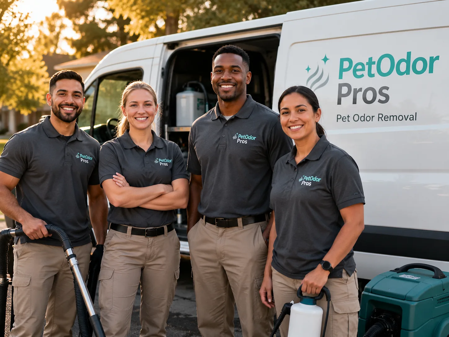 Pet Odor Removal team serving Grapeville, PA